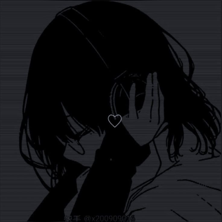 Aesthetic Black PFP For Instagram
