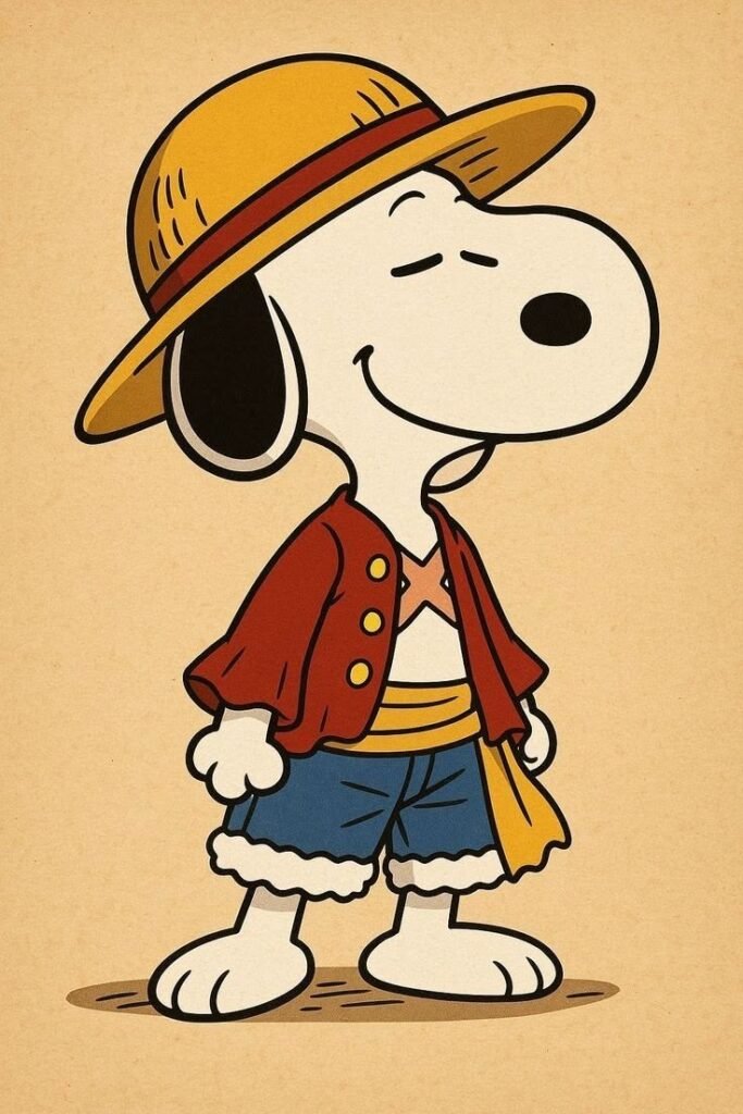 Anime Style Cute Snoopy PFP