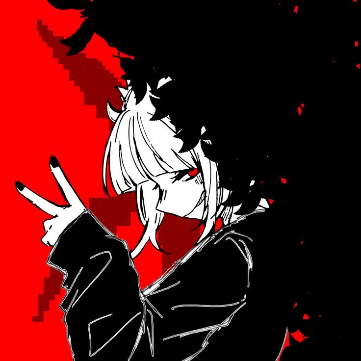 Black And Red PFP Aesthetic