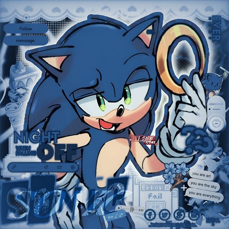 Cool Sonic PFP Cute