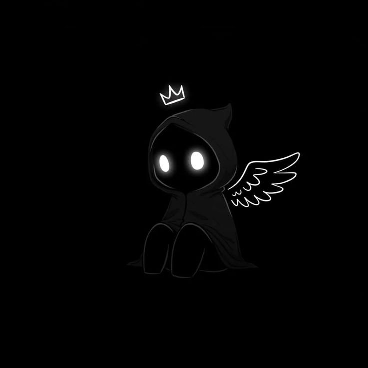 Cute Aesthetic Black PFP