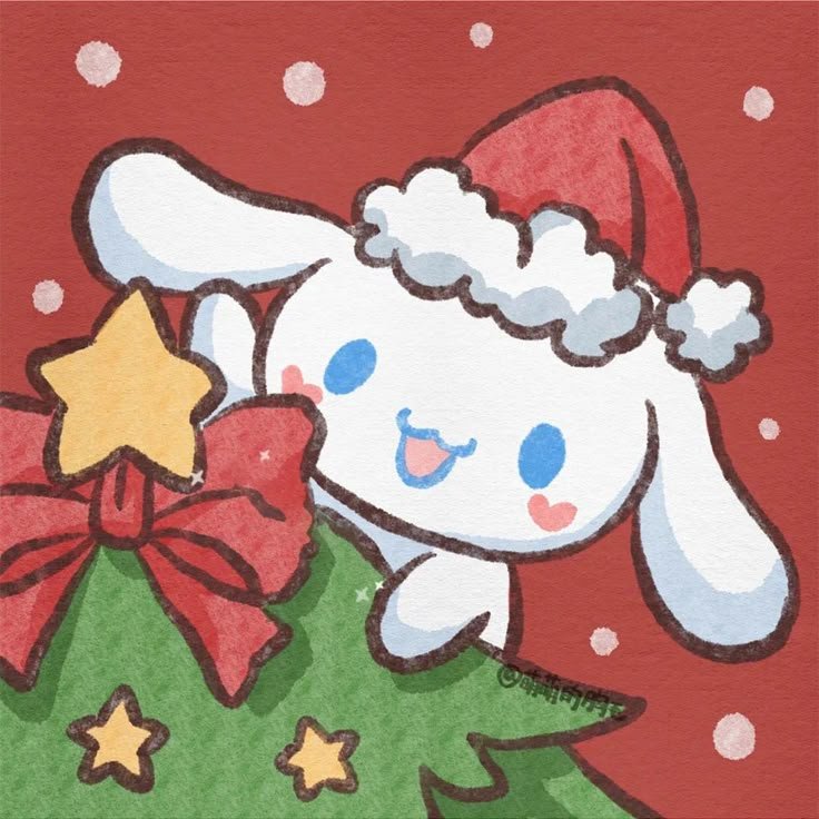 Cute Cinnamoroll Christmas PFP