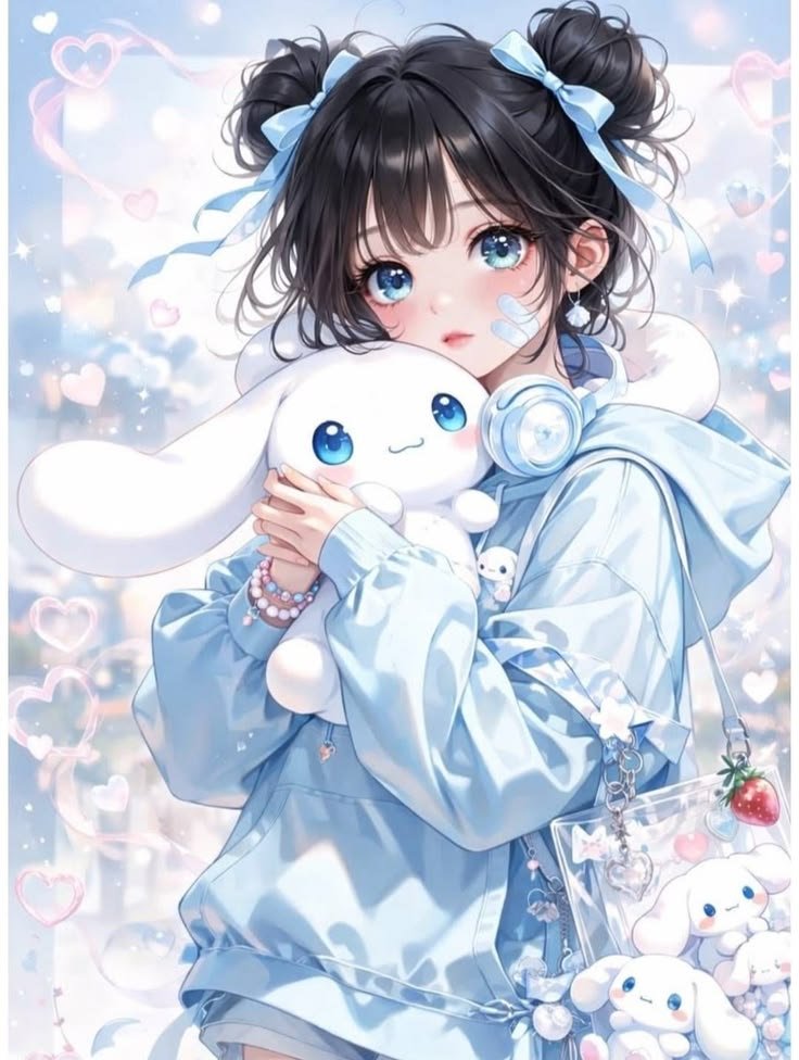 Cute Cinnamoroll Girl