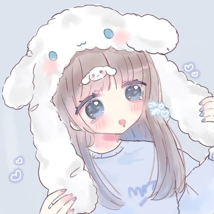 Cute Cinnamoroll PFP Girl