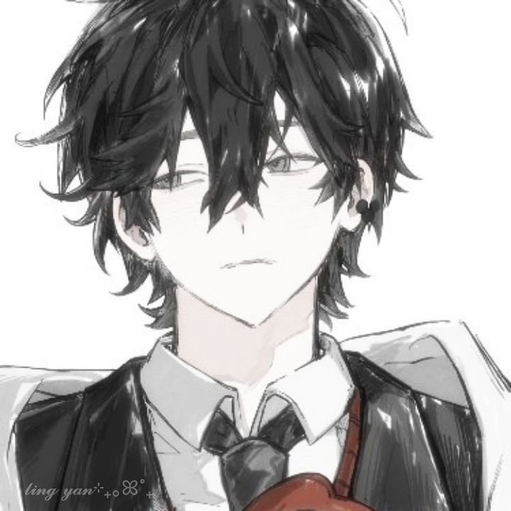 Cute Emo Anime Boy PFP