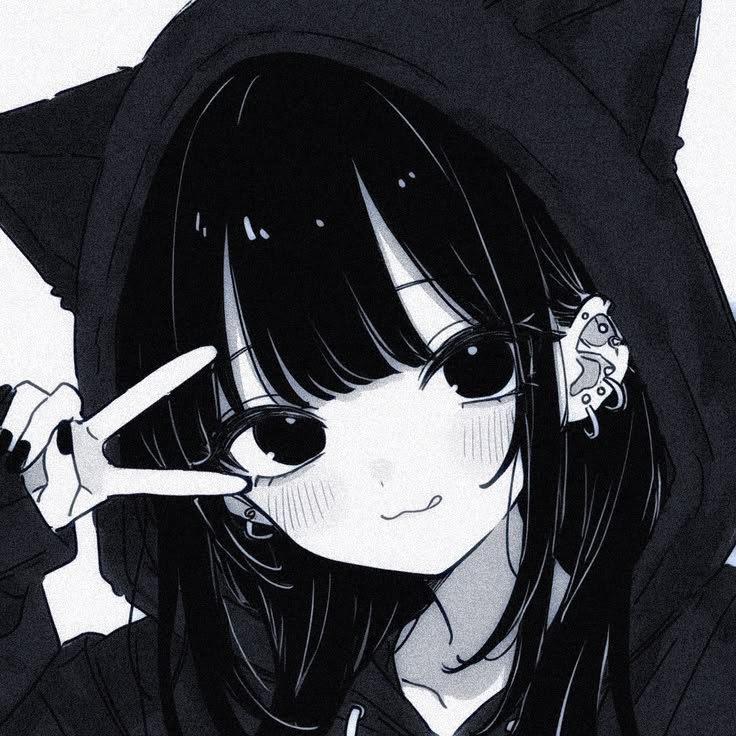 Cute Emo Anime Girl PFP