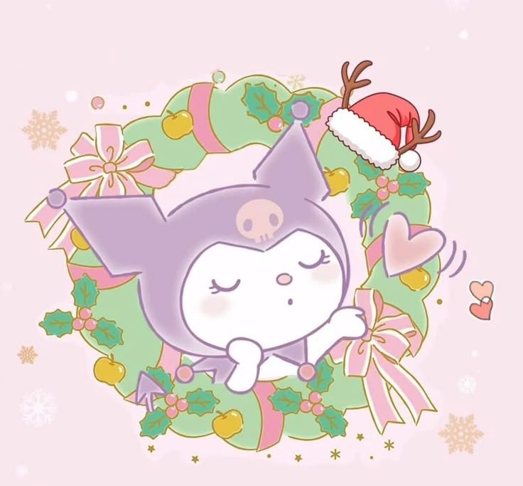Cute Kuromi Christmas Pfp