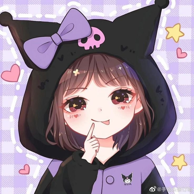 Cute Kuromi Pfp Girl