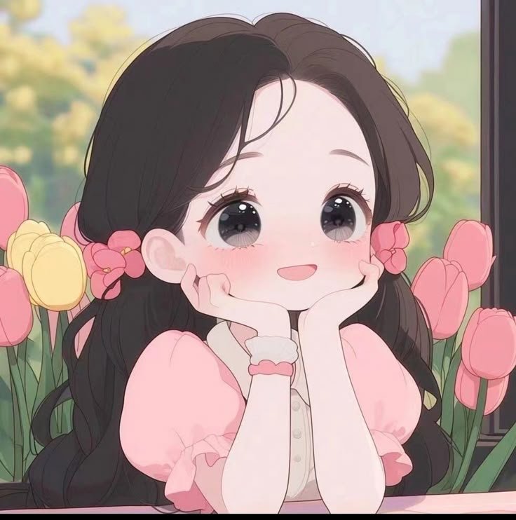 Cute PFP Images for Girl Cartoon