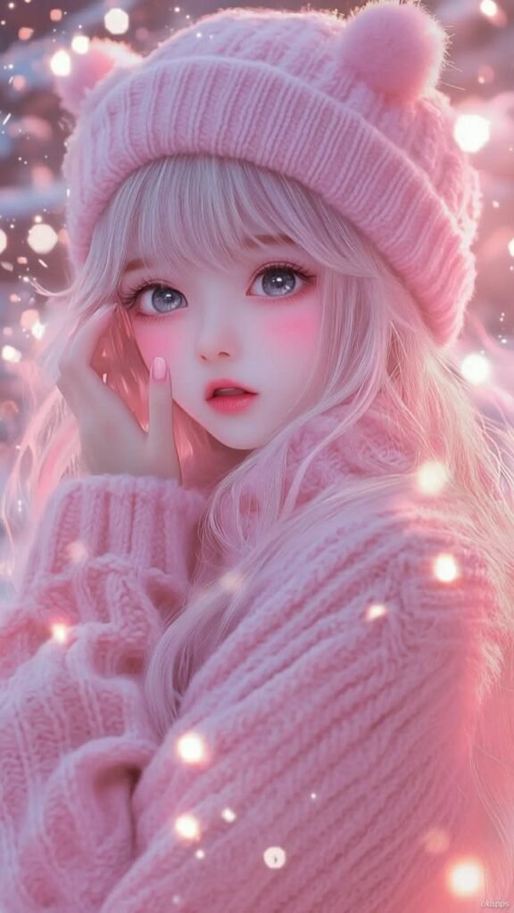 Cute Pink PFP Anime