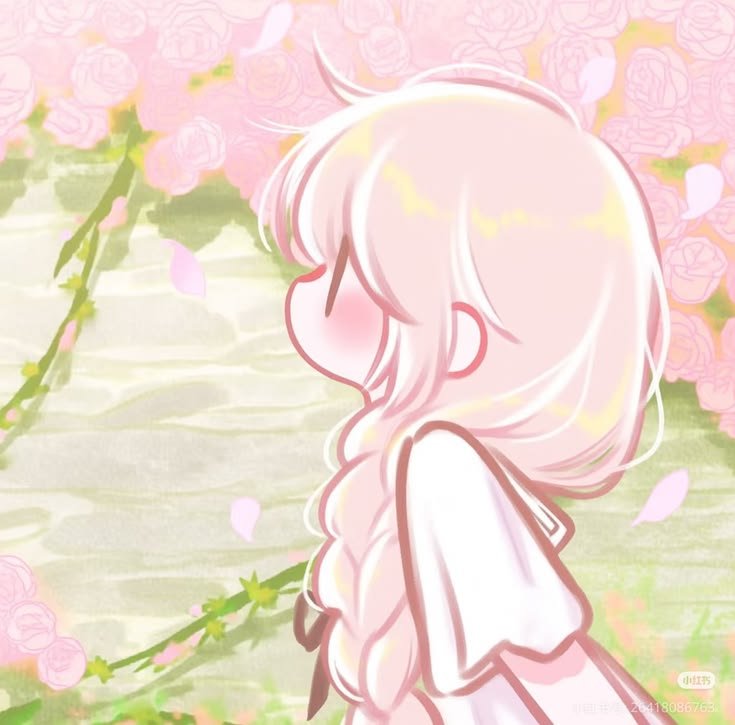 Cute Pink PFP Girl