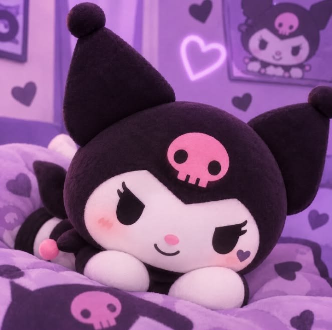 Cute Purple Kuromi Pfp