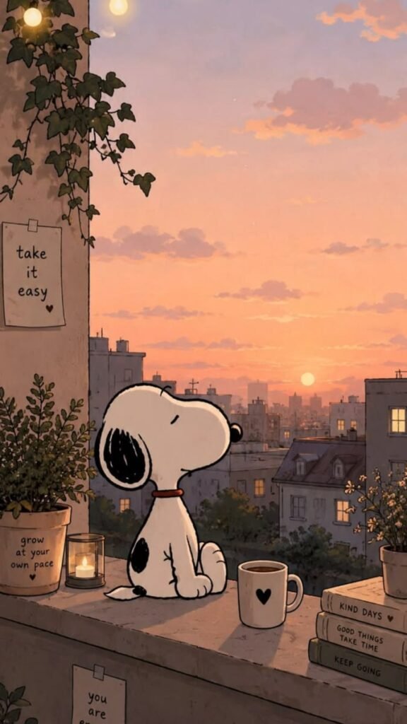 Cute Snoopy PFP 4K