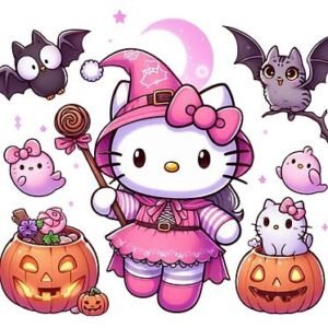 Halloween Hello Kitty PFP