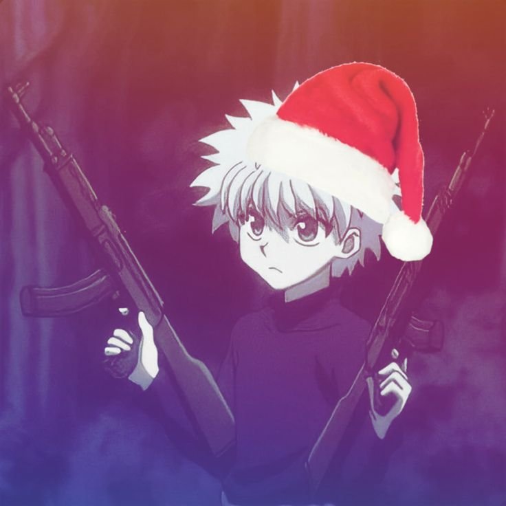 Killua PFP Christmas