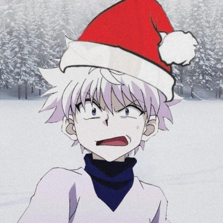 Killua PFP Christmas