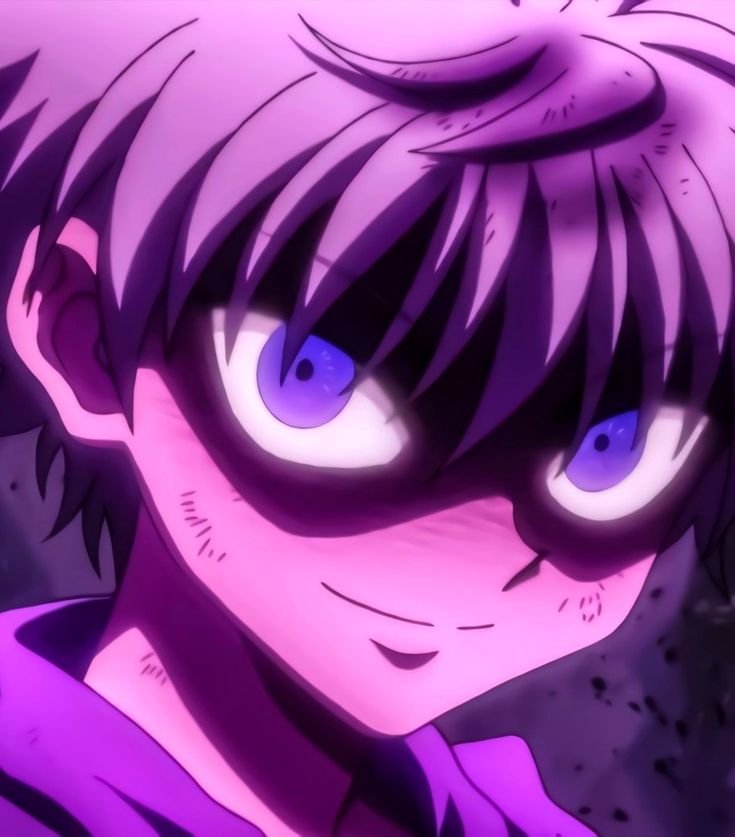 Killua PFP Purple