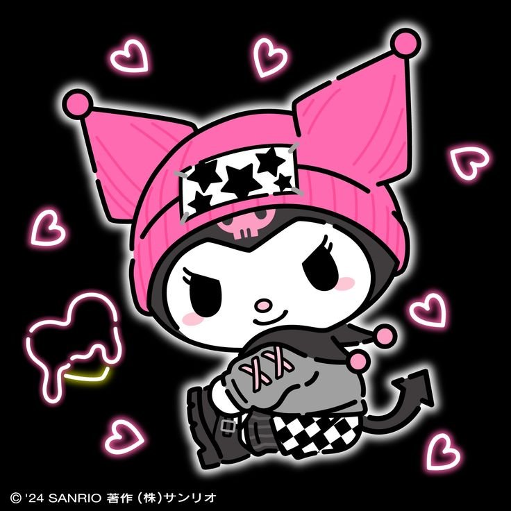 Kuromi Pfp Black