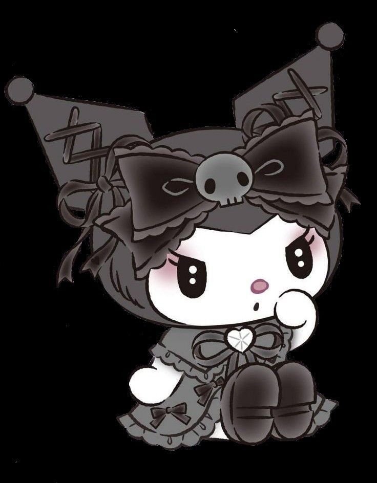 Kuromi Pfp Black