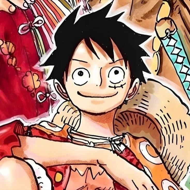 Luffy PFP Manga Colored