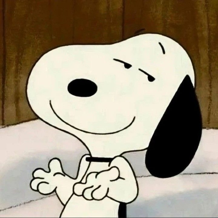 Meme-Based Cute Snoopy PFP