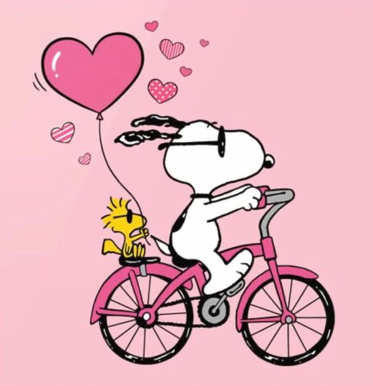 Pink Cute Snoopy PFP