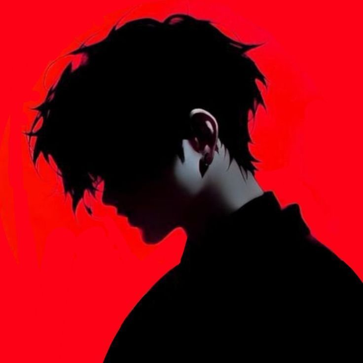 Red Aesthetic PFP Boy