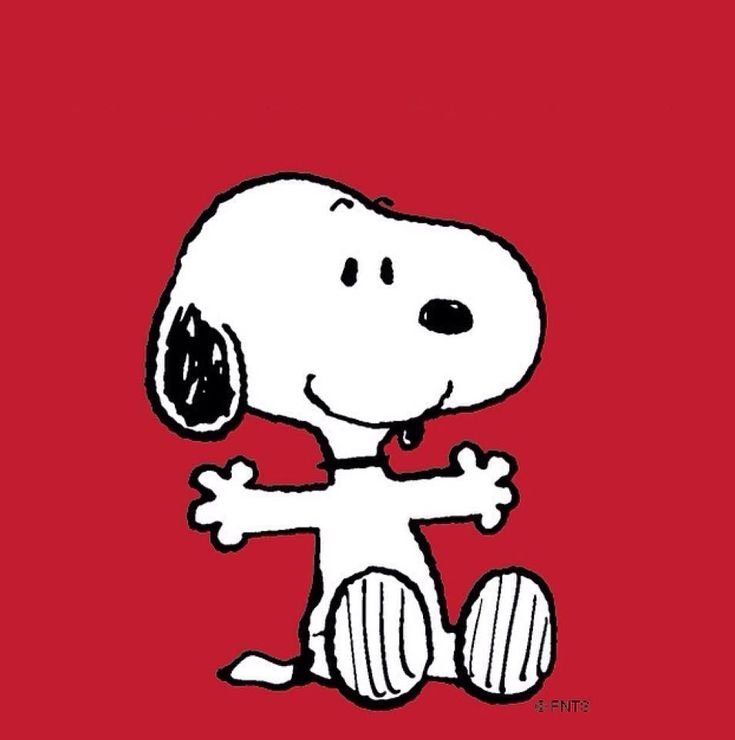 Red Cute Snoopy PFP
