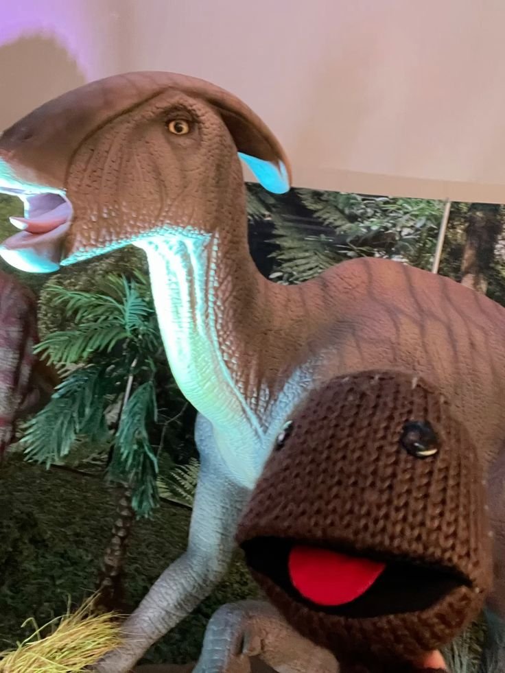 Sackboy PFP Dinosaur