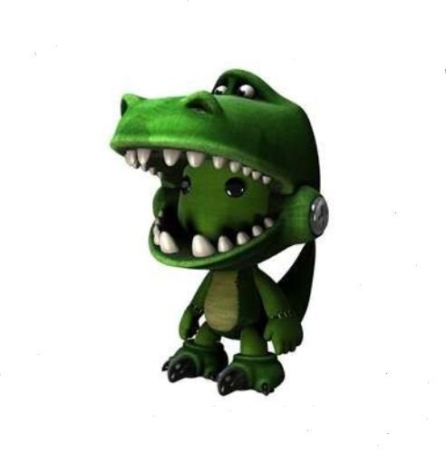 Sackboy PFP Dinosaur