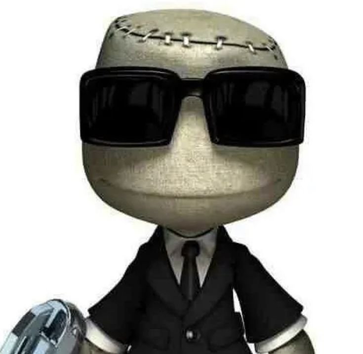 Sackboy PFP Gangster