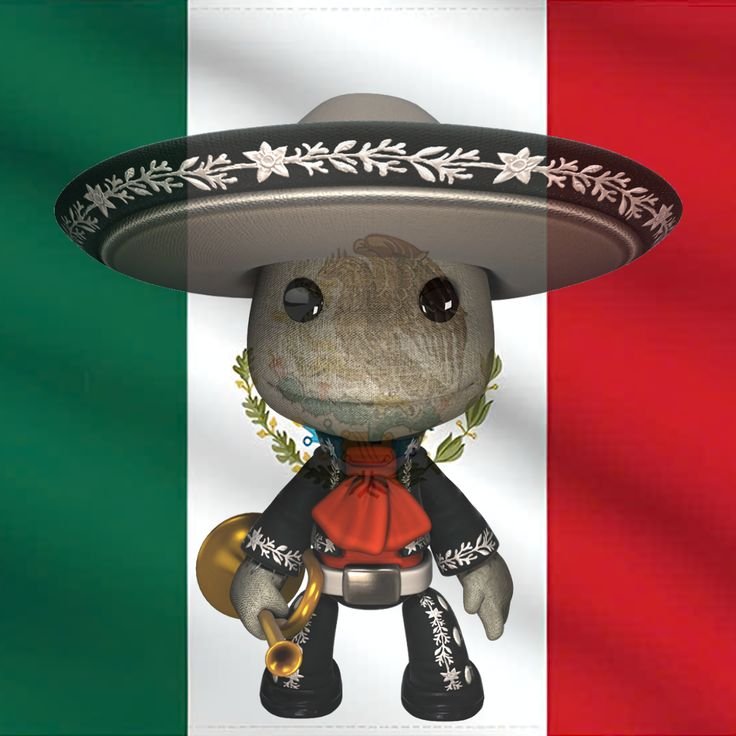 Sackboy PFP Mexican