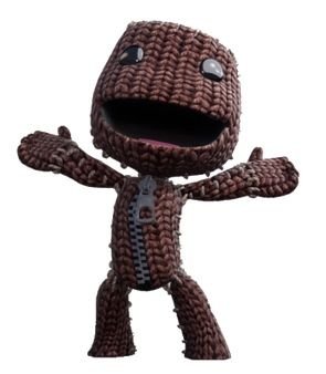 Sackboy PFP White Background