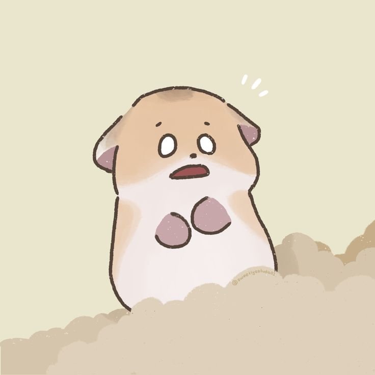 Scared Hamster PFP