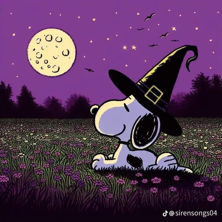 Snoopy Halloween PFP