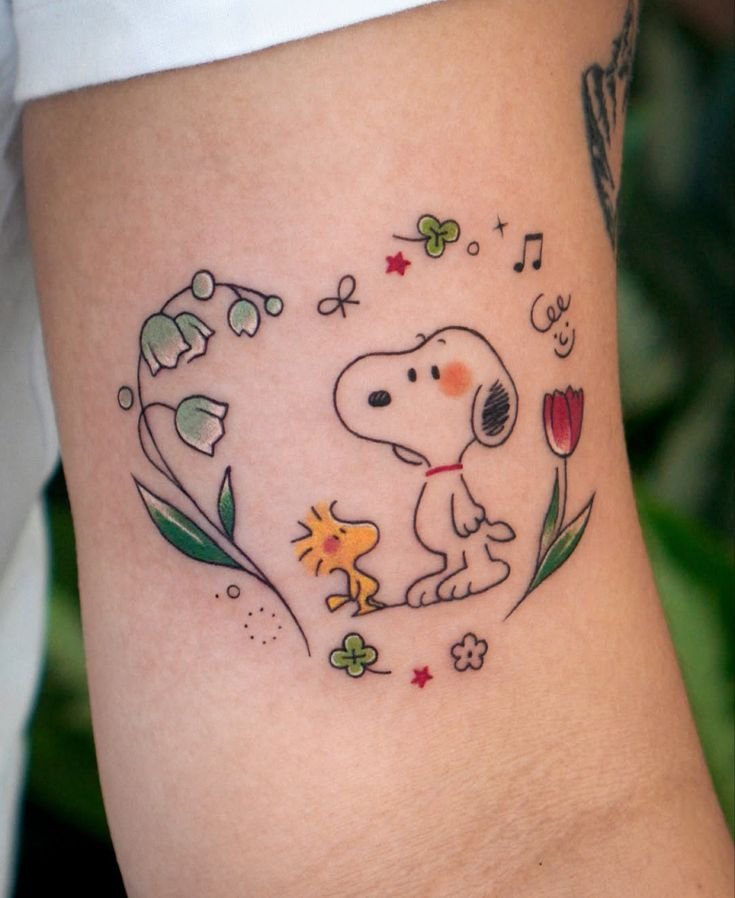 Snoopy Tattoo Ideas