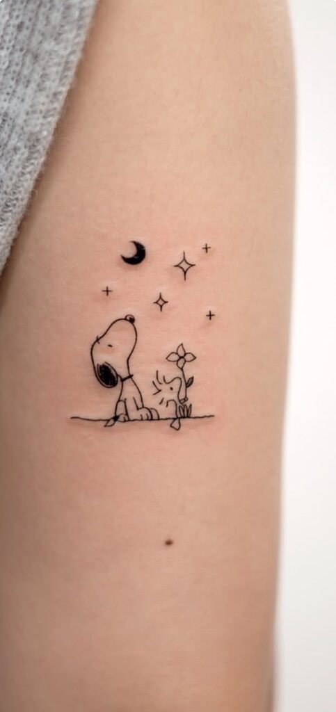 Snoopy Tattoo Ideas