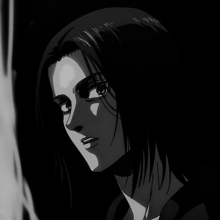AOT PFP Black And White
