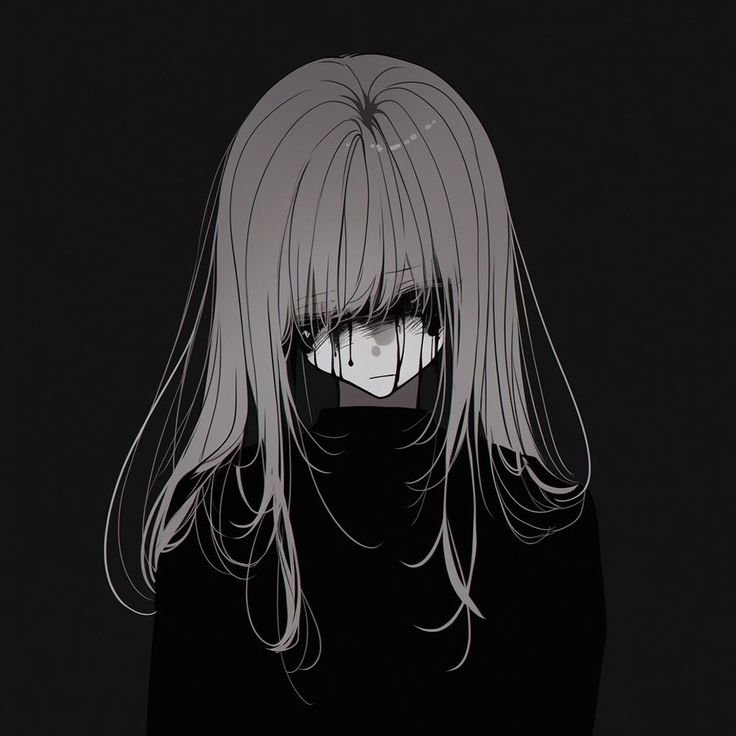 Anime Sad Girl Crying