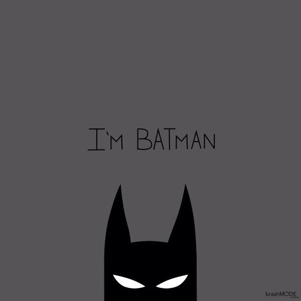 Batman PFP Minimalist