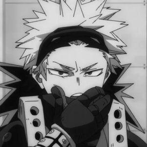 Black And White Bakugo PFP