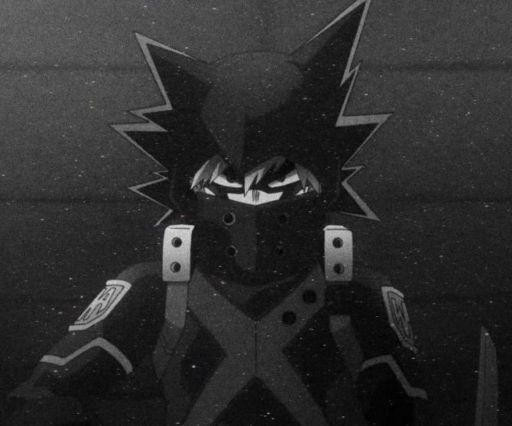 Black And White Bakugo PFP