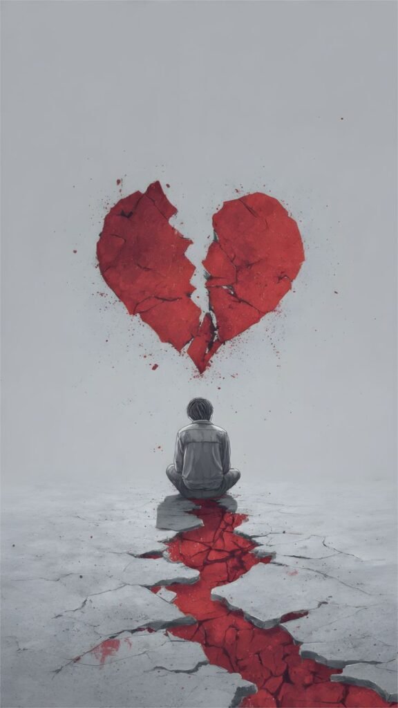 Broken Heart Aesthetic PFP