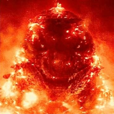 Burning Godzilla PFP