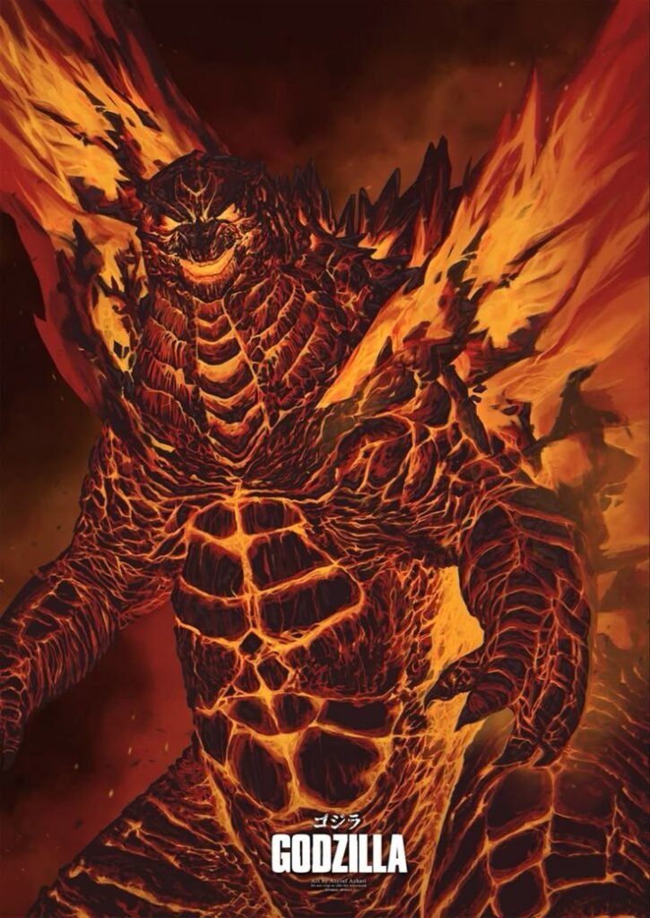 Burning Godzilla PFP