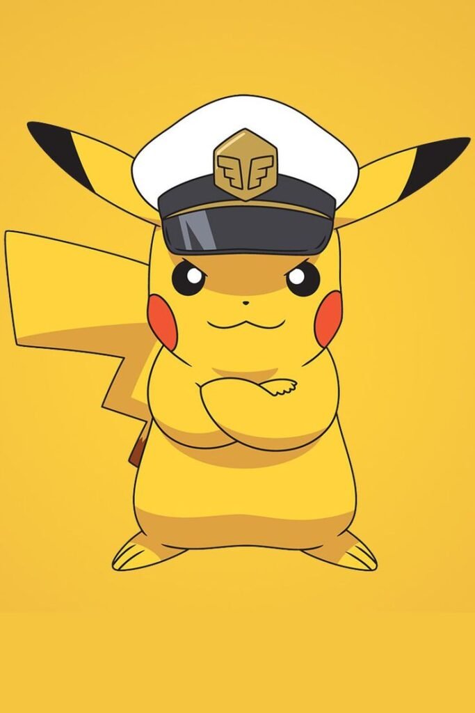 Captain Pikachu PFP