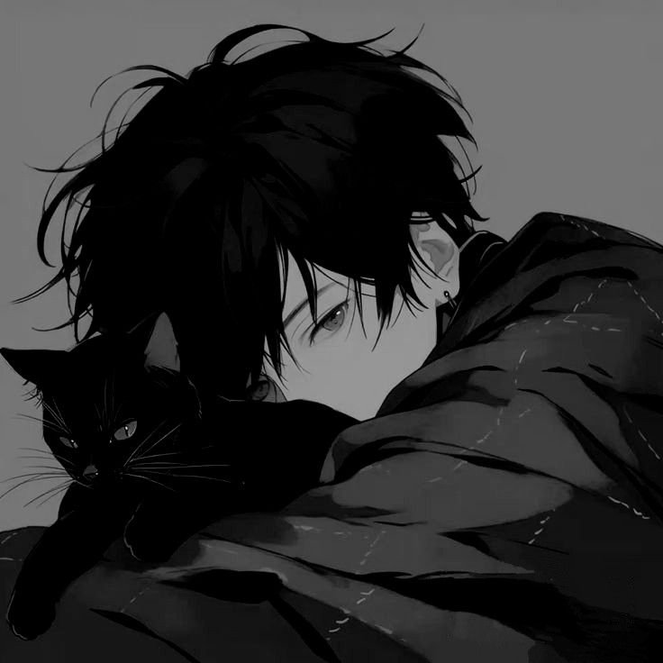 Chill PFP Black And White