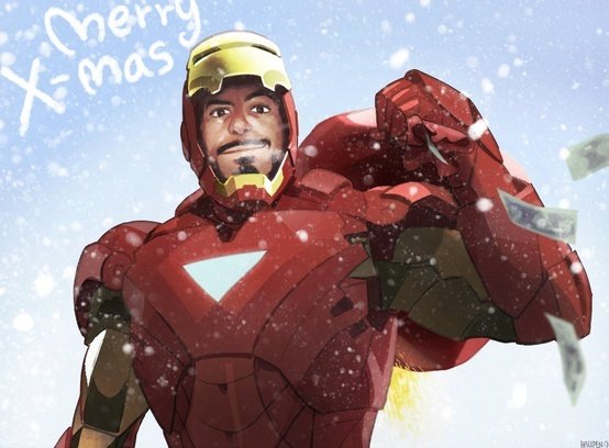 Christmas Iron Man Profile Picture