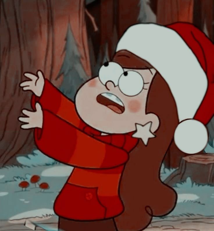 Christmas PFP Cartoon