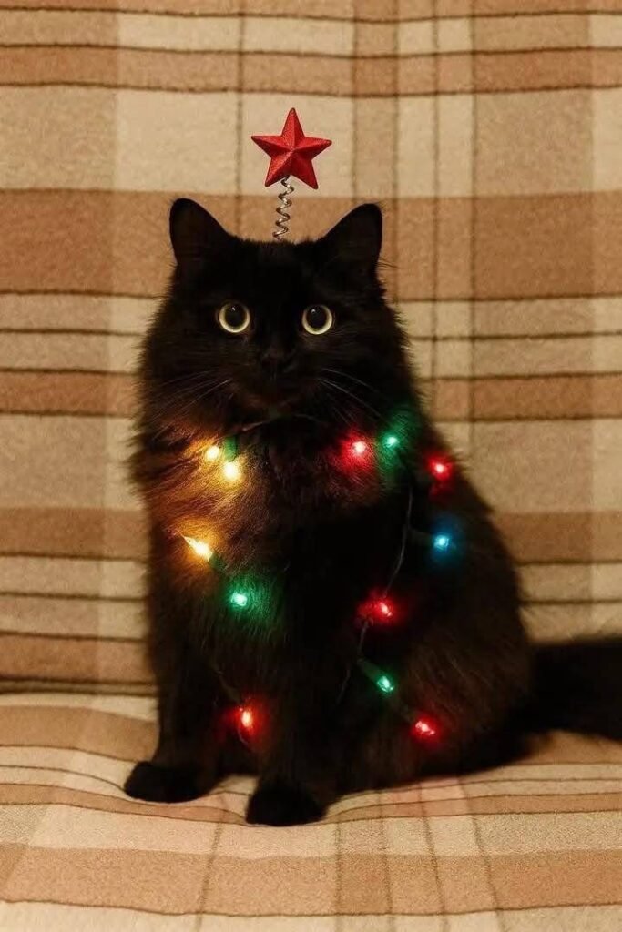 Christmas PFP Christmas Lights